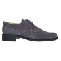 Pantofi barbati eleganti din piele naturala intoarsa bleumarin P34BLMVEL